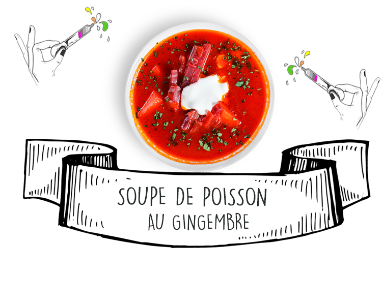 Soupe de Poisson au gingembre